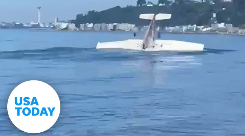 Small plane crashes into water at Alki Beach in Washington | USA TODAY