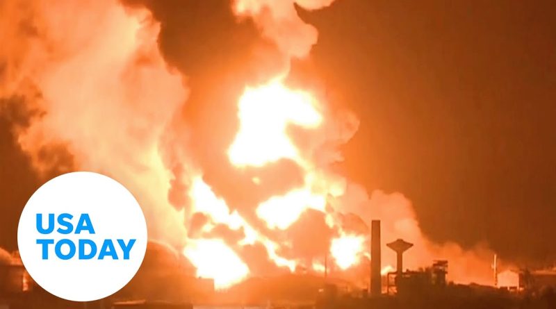 Cuban authorities work to extinguish massive fire at oil facility | USA TODAY