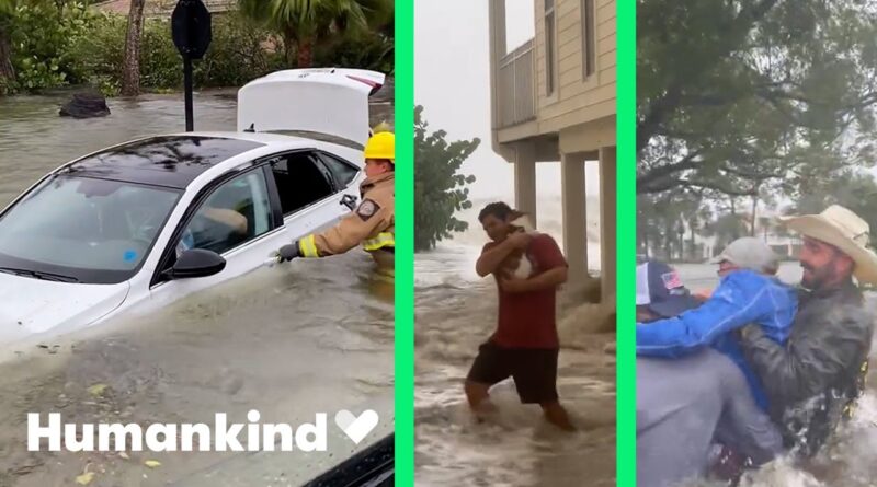 5 heroic rescues during Hurricane Ian | Humankind