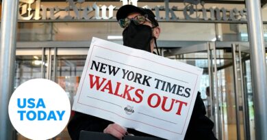 New York Times staff strike for better working conditions, pay | USA TODAY