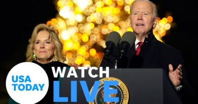 Watch live: President Biden delivers a Christmas address to the nation