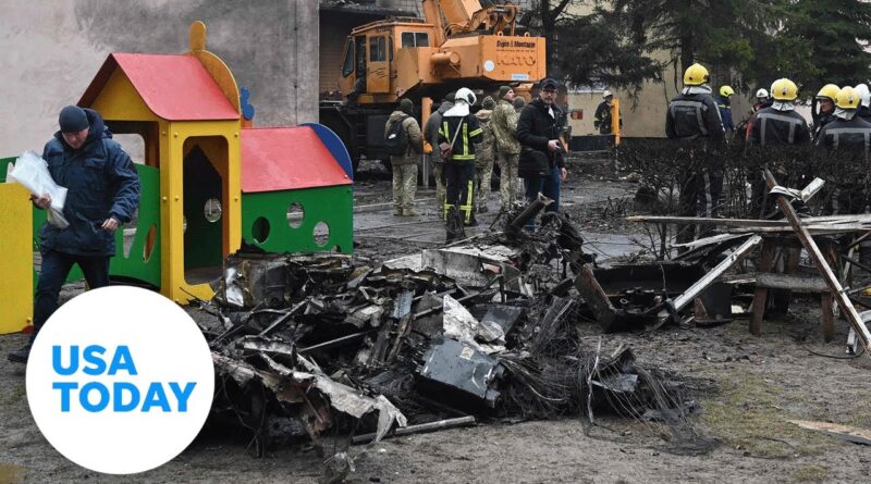 Ukrainian interior minister killed in helicopter crash in Kyiv suburb | USA TODAY