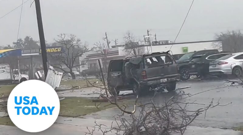 Tornado rips through Houston area of Texas as US hit with storms | USA TODAY