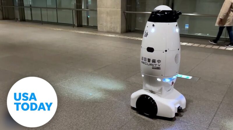 Security robots now patrolling streets in Tokyo | USA TODAY
