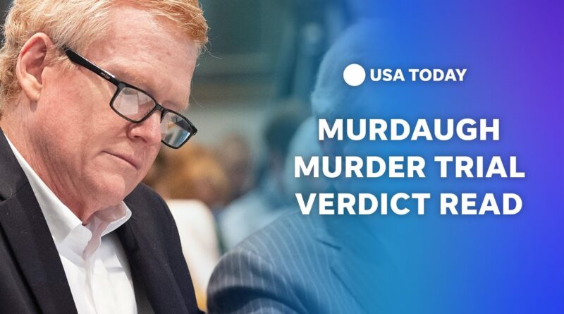 Watch: Alex Murdaugh murder trial verdict